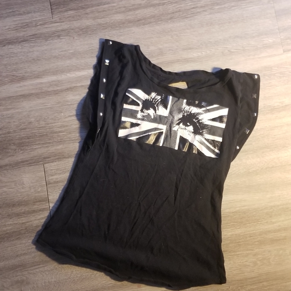 FREE WITH PURCHASE Xs t shirt RIPPED BACK